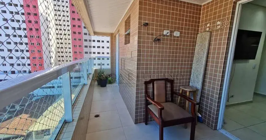 Apartamento para venda em praia grande, ocian, 2 dormitórios, 1 suíte, 2 banheiros, 1 vaga