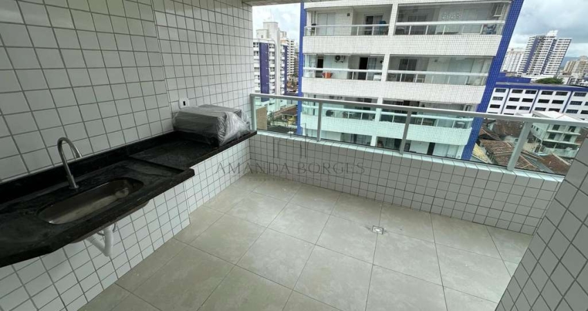 Apartamento para Venda em Praia Grande, Aviação, 2 dormitórios, 1 suíte, 2 banheiros, 1 vaga