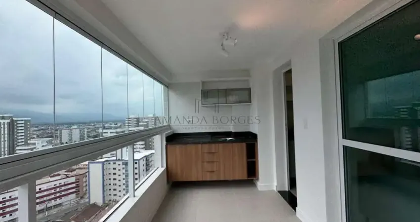 Apartamento para venda em praia grande, mirim, 2 dormitórios, 1 suíte, 2 banheiros, 1 vaga