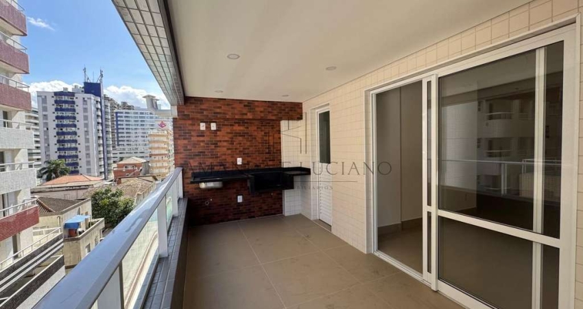 Apartamento para Venda em Praia Grande, Guilhermina, 1 dormitório, 1 suíte, 2 banheiros, 1 vaga