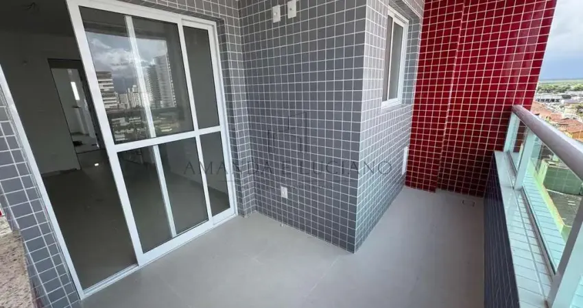 Apartamento para venda em praia grande, guilhermina, 1 dormitório, 1 suíte, 2 banheiros, 1 vaga