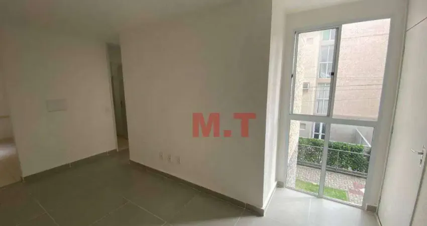 Apartamento com 2 dormitórios à venda, 42 m² por r$ 130.000,00 - santa cruz - rio de janeiro/rj