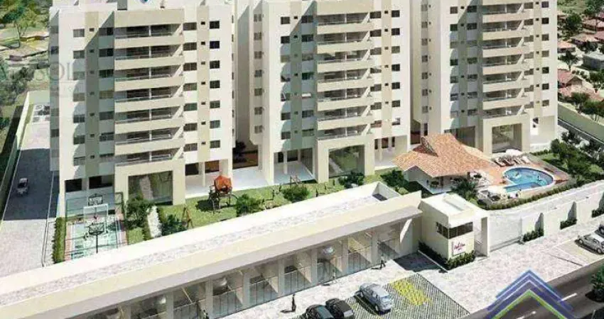 Apartamento com 3 dormitórios à venda, 107 m² por R$ 500.640,31 - Centro - Eusébio/CE