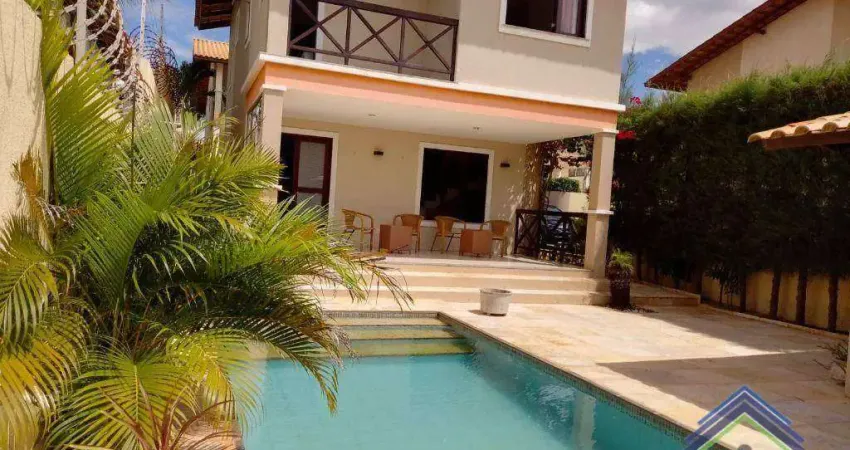 Casa com 3 dormitórios à venda, 180 m² por R$ 680.000,00 - Porto das Dunas - Fortaleza/CE