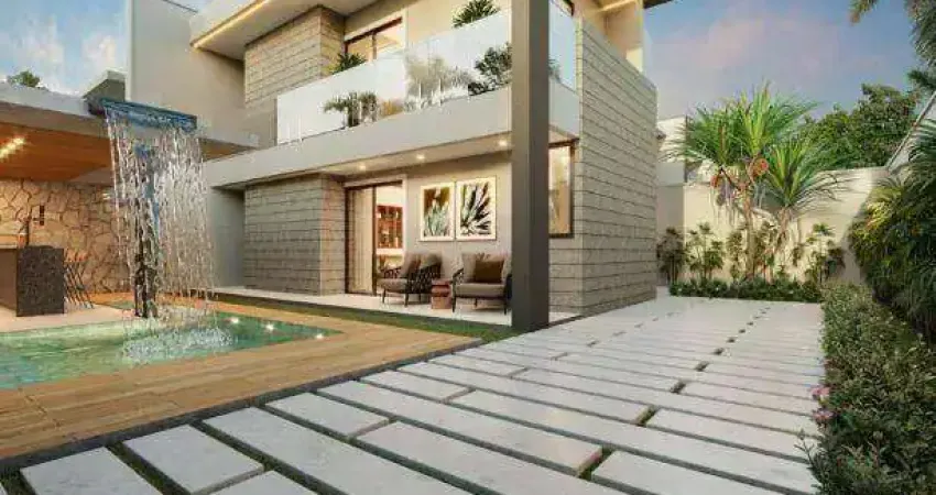 Casa com 4 dormitórios à venda, 152 m² por R$ 820.000,00 - Jardim das Oliveiras - Fortaleza/CE
