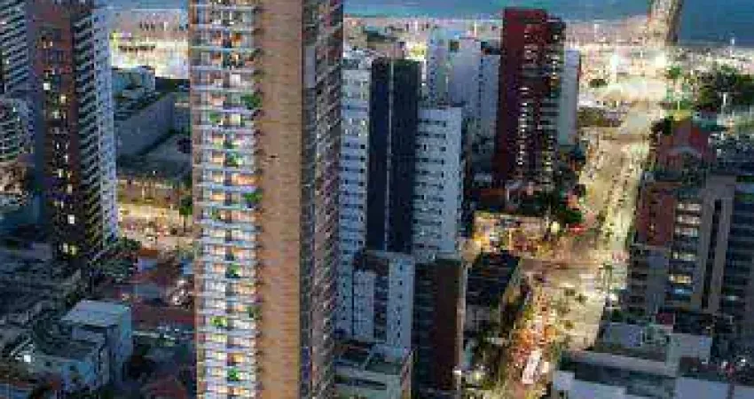Apartamento com 1 dormitório à venda, 60 m² por R$ 894.700,26 - Meireles - Fortaleza/CE