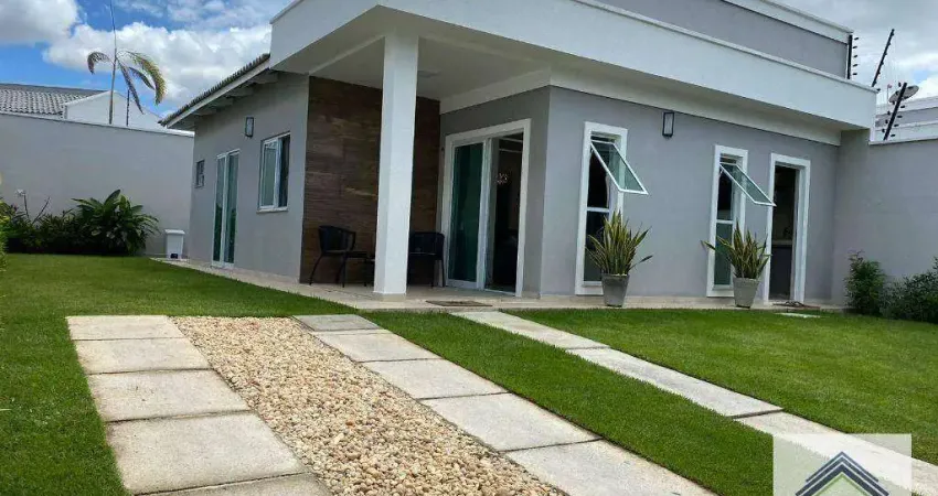 Casa com 3 dormitórios à venda, 105 m² por R$ 570.000,00 - Novo Portugal - Eusébio/CE