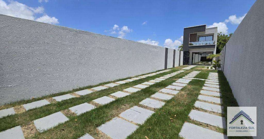 Casa com 4 dormitórios à venda, 136 m² por R$ 729.990,00 - Tamatanduba - Eusébio/CE