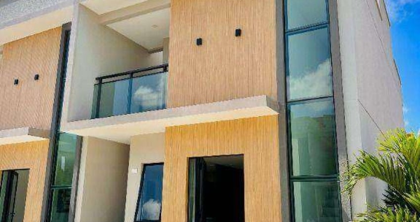 Casa com 3 dormitórios à venda, 101 m² por R$ 595.000,00 - Eusébio - Eusébio/CE