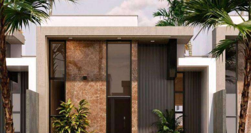 Casa com 3 dormitórios à venda, 85 m² por R$ 399.900 - Centro - Eusébio/CE