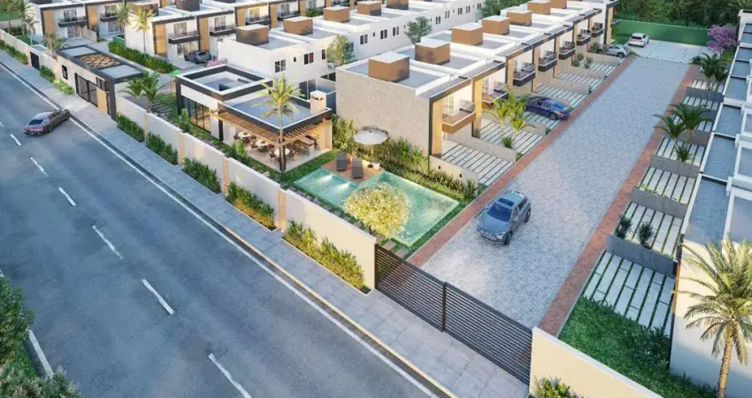 Casa em condomínio fechado com 3 quartos à venda na Rua Maximino, 555, Lagoa Redonda, Fortaleza