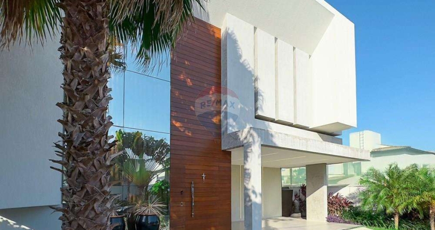 MANSÃO DE LUXO NO ALPHAVILLE EUSÉBIO - Casa Duplex 392m² / Terrano 469m² / 5 Suítes