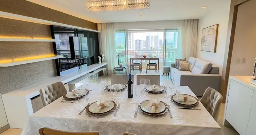 ED. SAINT SQUARE - ALDEOTA - 107m² - 4 QUARTOS (2 SUÍTES) - 2 VAGAS - LAZER COMPLETO