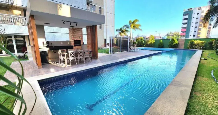 Apartamento de 3 suítes à venda no ed. bellagio luciano cavalcante | nascente, 2 vagas e vista livre