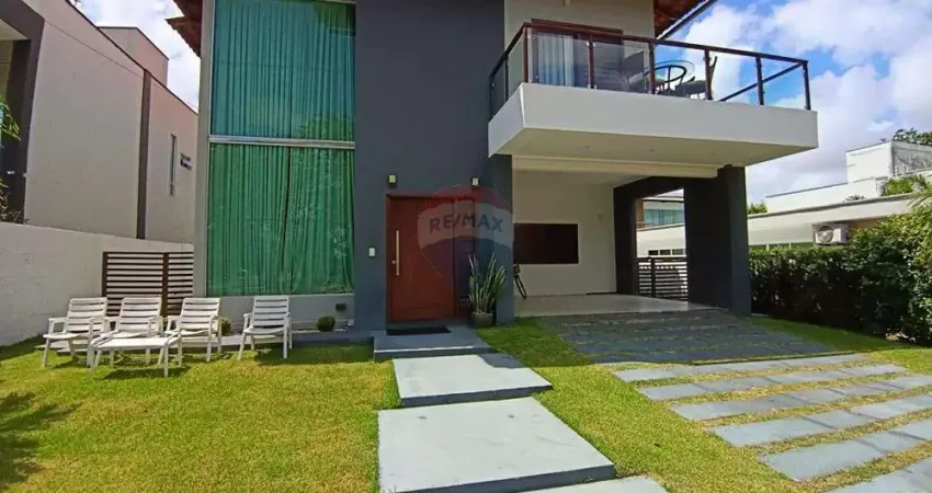 Casa de luxo em eusébio com infraestrutura completa / condominio quintas do lago.