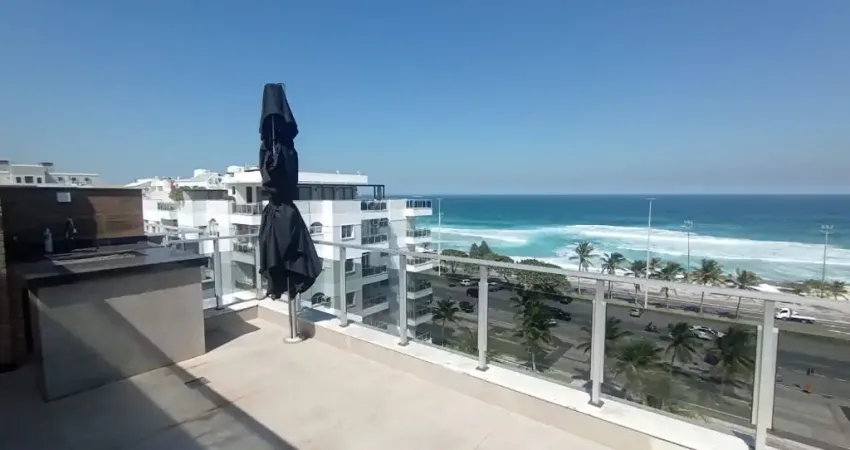 Cobertura 4 suítes, 292m²,Frente Mar Barra da Tijuca