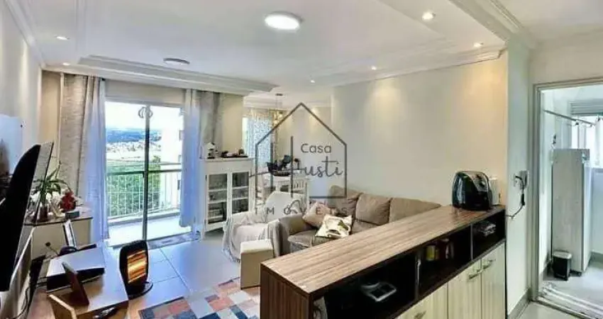 Apartamento de 2 dormitórios, sendo 1 suíte, pra venda e locação, no Condomínio Bosque Clube, em Co