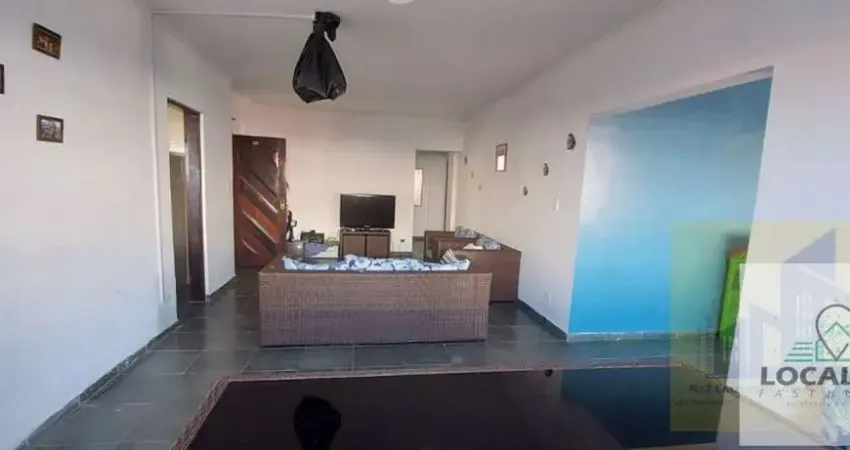 Espaçoso apartamento de 3 quartos com piscina na vila atlântica, mongaguá-sp