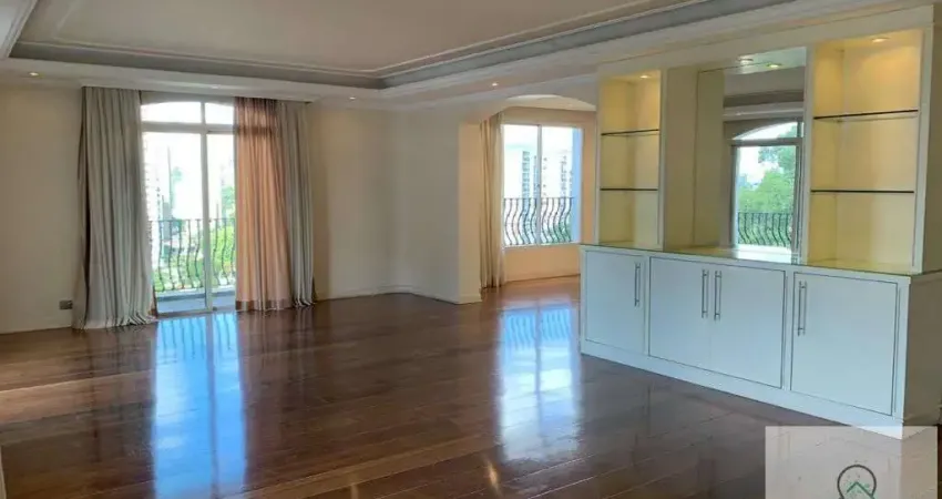 Luxuoso apartamento no jardim parque morumbi, - 4 quartos (2 suítes), 340m²