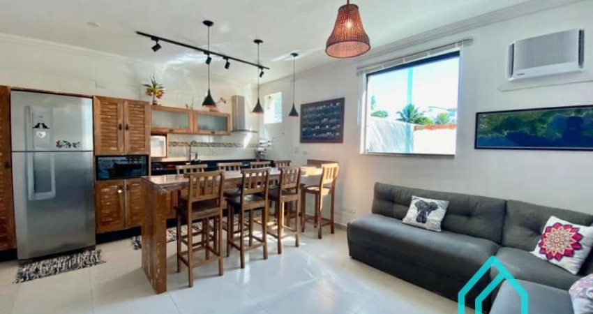 Lindo Apartamento triplex a venda com 3 dormitórios na Praia do Itaguá Ubatuba - SP