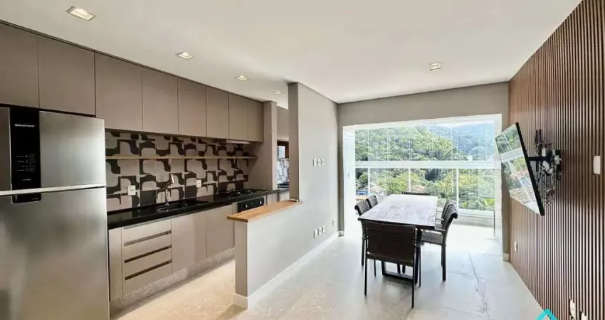 Lindo apartamento vista mar com 2 dormitórios a venda na Praia das Toninhas Ubatuba SP