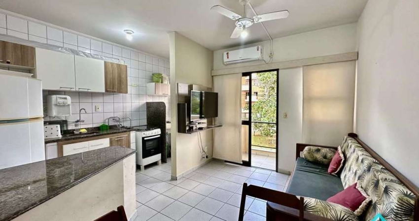 Apartamento com 1 dormitório a 200 metros da Praia Grande Ubatuba SP