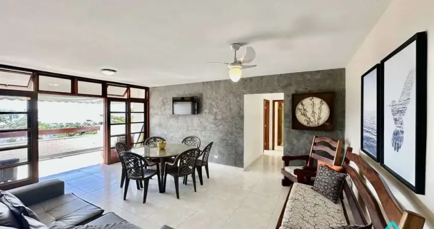 Lindo apartamento com 3 dormitórios vista mar na Praia das Toninhas SP