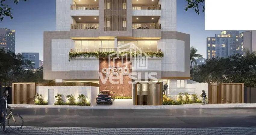 Entrada a partir de r$39.900,00 -lançamento - caiçara - praia grande