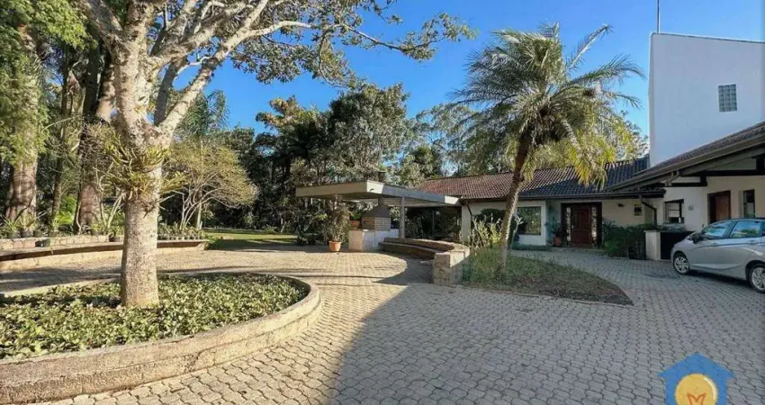 Chácara com 3 dormitórios à venda, 10490 m² por r$ 2.700.000,00 - fazendinha - carapicuíba/sp