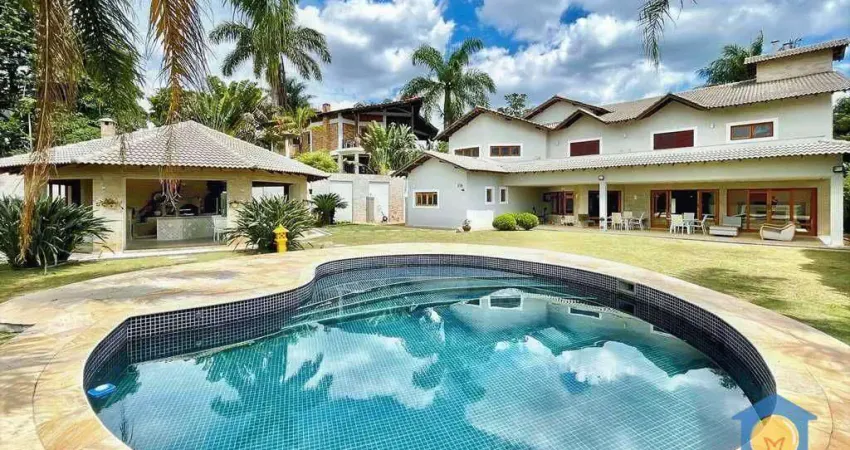 Casa com 5 dormitórios à venda, 752 m² por R$ 5.890.000,00 - São Paulo II - Cotia/SP