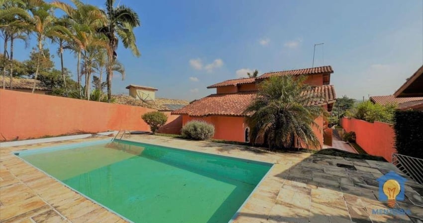 Casa com 5 dormitórios, 600 m² - venda por R$ 1.750.000,00 ou aluguel por R$ 8.000,00/mês - Parque Dom Henrique - Cotia/SP