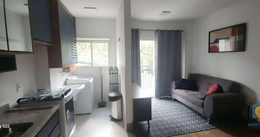 Apartamento com 1 dormitório para alugar, 38 m² mobiliado, por R$ 3.820/mês - Granja Viana - Cotia/SP