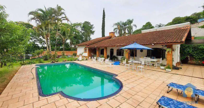 Casa com 3 dormitórios para alugar, 1.200 m² por r$ 9.998/mês - parque são paulo - cotia/sp