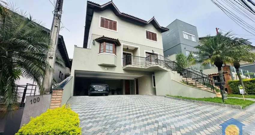 Casa com 4 dormitórios à venda, 335 m² por r$ 1.700.000,00 - granja viana - são paulo ii - cotia/sp