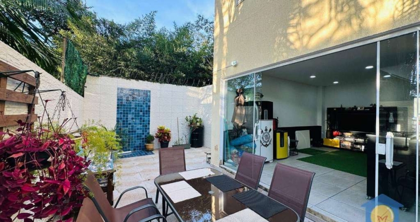 Casa com 3 dormitórios, 121 m² - venda por R$ 750.000,00 ou aluguel por R$ 5.500,00/mês - Chácara Pavoeiro - Cotia/SP