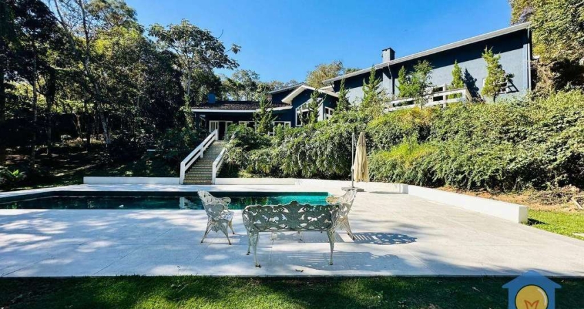 Casa com 4 Suítes , 408 m² - venda por R$ 2.400.000 ou aluguel por R$ 15.600/mês - Vila Real Moinho Velho - Embu das Artes/SP