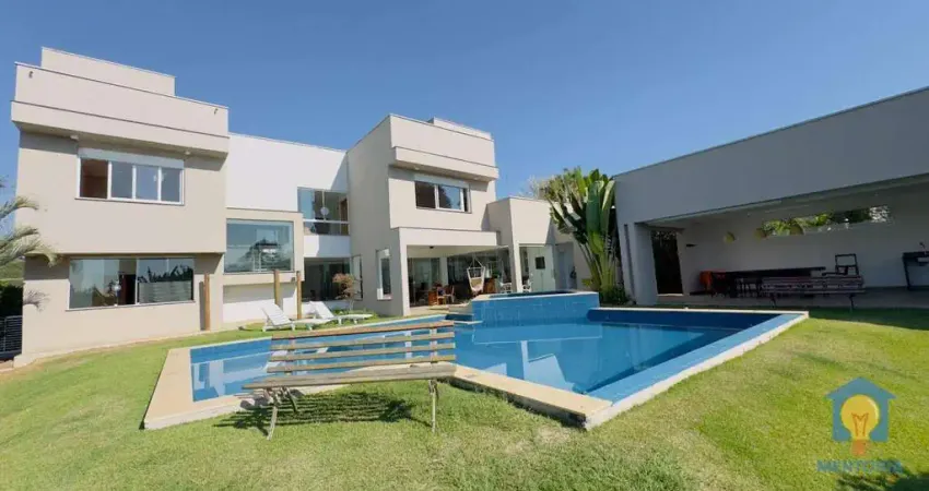 Casa com 5 suítes, 664 m² - venda por r$ 6.800.000 ou aluguel por r$ 26.350/mês - granja viana ii gleba 4 e 5 - cotia/sp