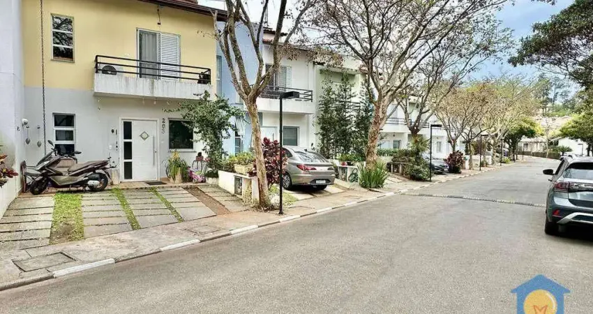 Casa com 3 dormitórios à venda, 88 m² por r$ 850.000,00 - granja viana - new village - cotia/sp