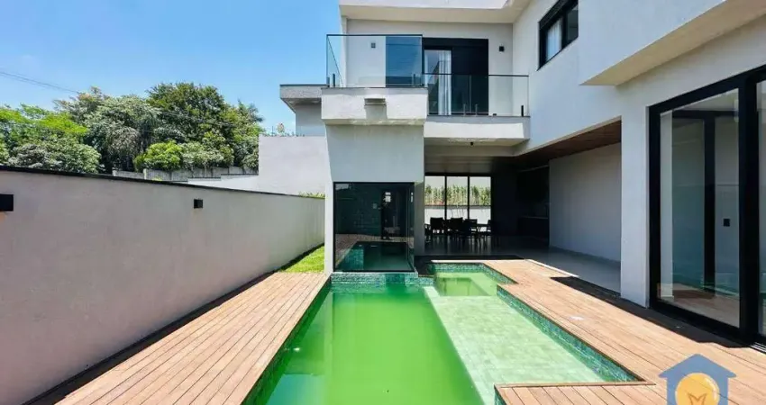 Casa com 5 suítes para alugar, 440 m² por r$ 25.266/mês - granja viana - cotia/sp