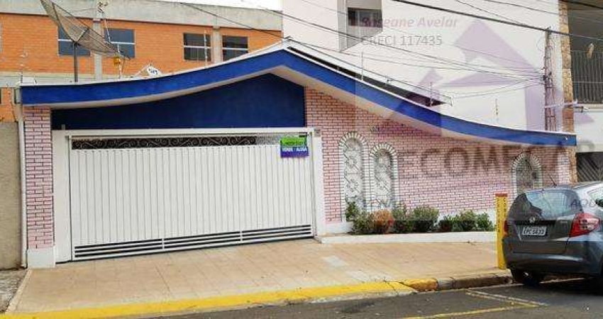 Casa para Venda em Piracicaba, Centro, 4 dormitórios, 1 suíte, 3 banheiros, 3 vagas