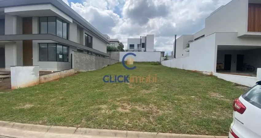 Terreno em condomínio fechado à venda na Estrada Municipal Adelina Segantini Cerqueira Leite, Loteamento Residencial Arborais, Campinas