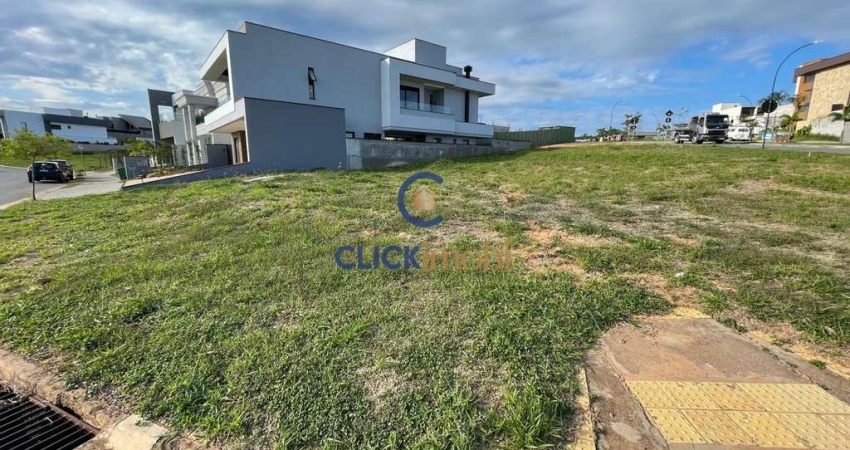 Terreno em condomínio fechado à venda na Estrada Municipal Adelina Segantini Cerqueira Leite, Loteamento Residencial Arborais, Campinas