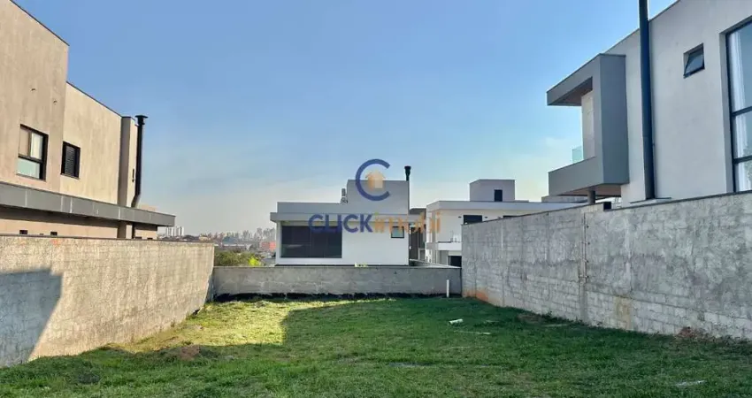 Terreno em condomínio fechado à venda na Estrada Municipal Adelina Segantini Cerqueira Leite, Loteamento Residencial Arborais, Campinas