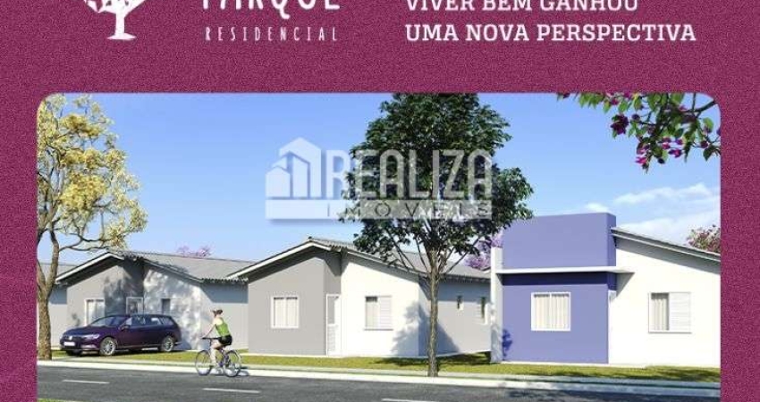 Casa a venda na planta com 2 dormitorios no Villas do Parque, em Uberaba-MG