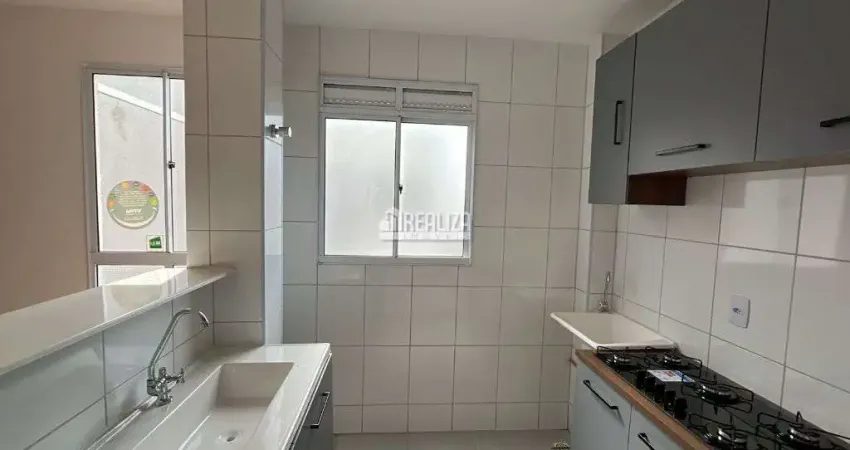 Apartamento a venda no condominio residencial aguas cristalinas, em uberaba - 2 dormitorios, moveis planejados, piscina e portaria 24h