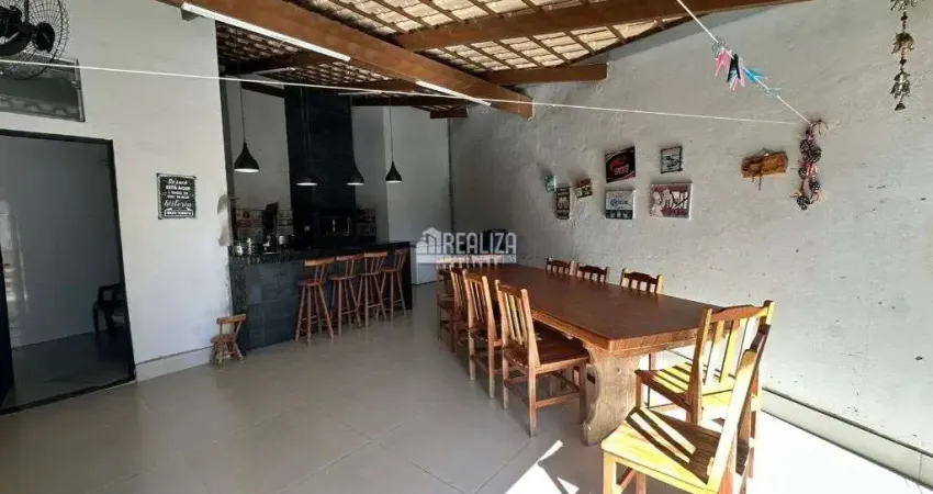 Casa completa com 3 dormitorios com ar-condicionado e suite master no residencial morumbi, uberaba