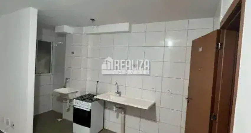 Apartamento de 2 dormitorios com piscina no condominio residencial lago das brisas, no bairro estados unidos, em uberaba