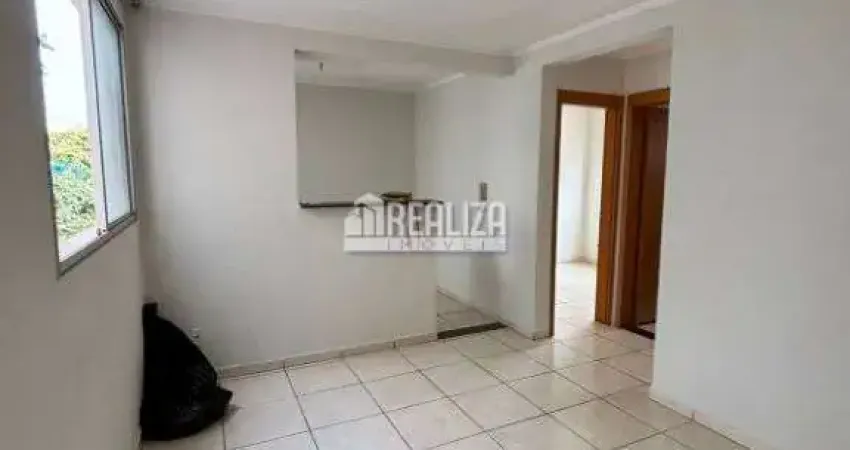 Apartamento a venda no condominio parque uniarte, no bairro recreio dos bandeirantes, uberaba - 2 dormitorios