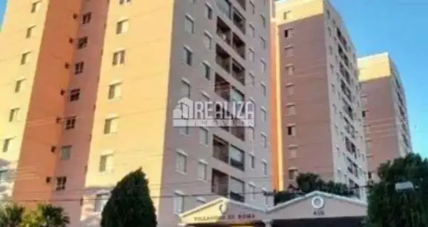 Apartamento de 3 dormitorios a venda no condominio villaggio di roma, no bairro estados unidos em uberaba