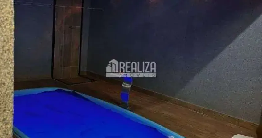 Casa a venda no jardim espanha, uberaba | 2 dormitorios, suite, piscina e varanda gourmet